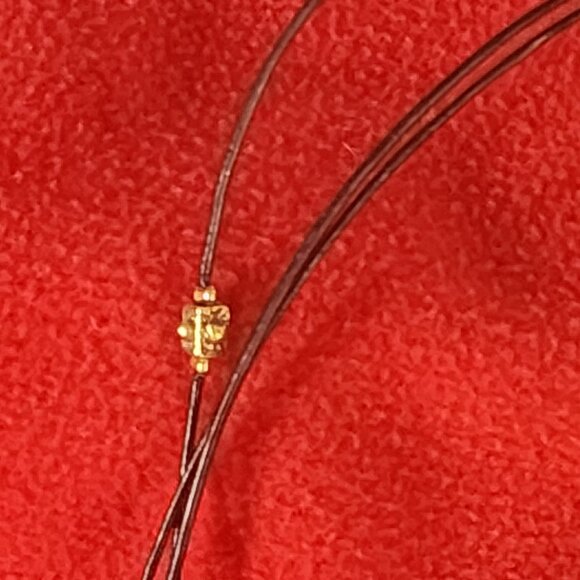 Chico's Vtg Multicolored Enamel Glass and Rhinestone Tile 34"-38.25" Necklace - Picture 16 of 16